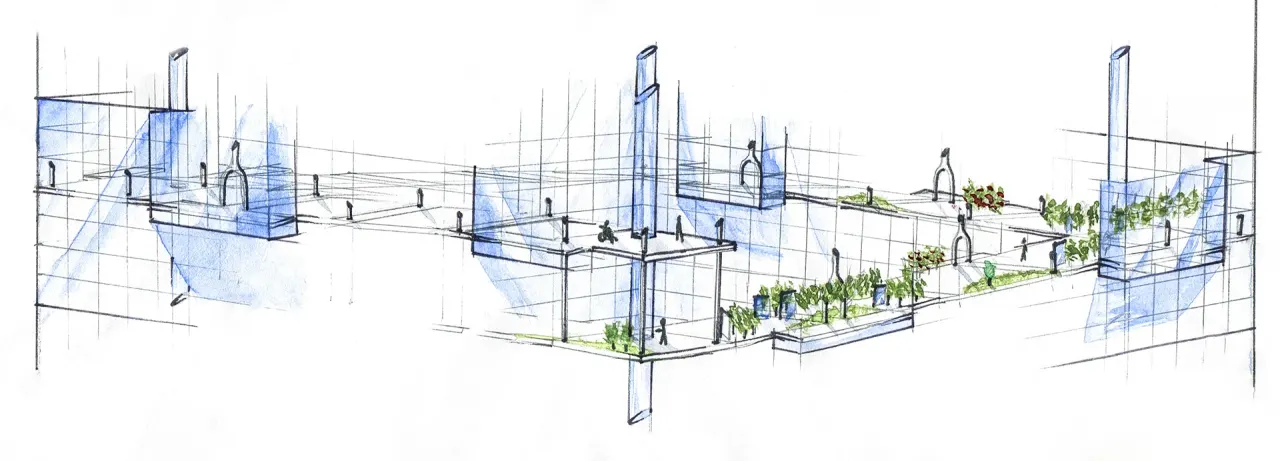 Plein Champs, diploma project., stand et espace par Clément Calloud, image 5 sur 16