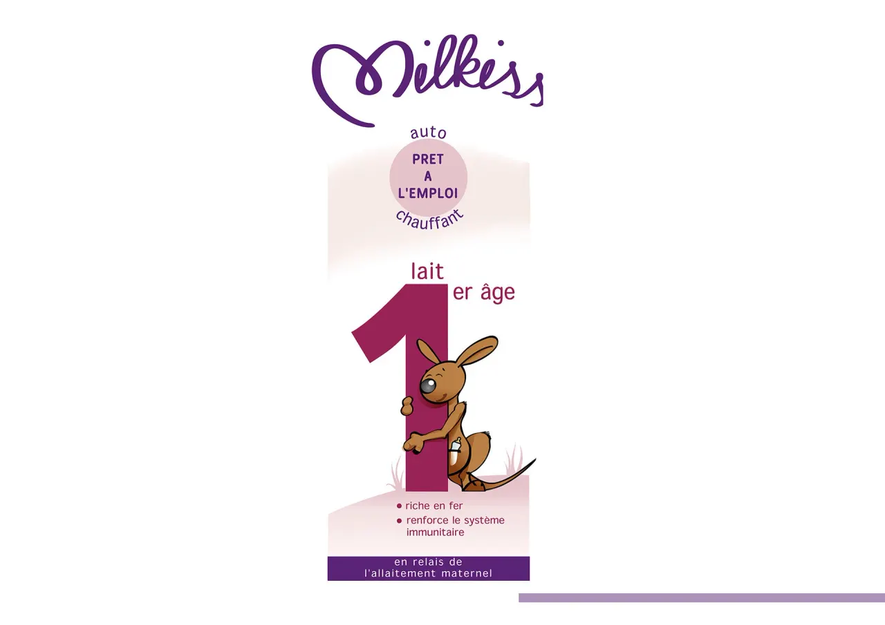 Milkiss - lait maternelle, packaging par Clément Calloud, image 3 sur 8