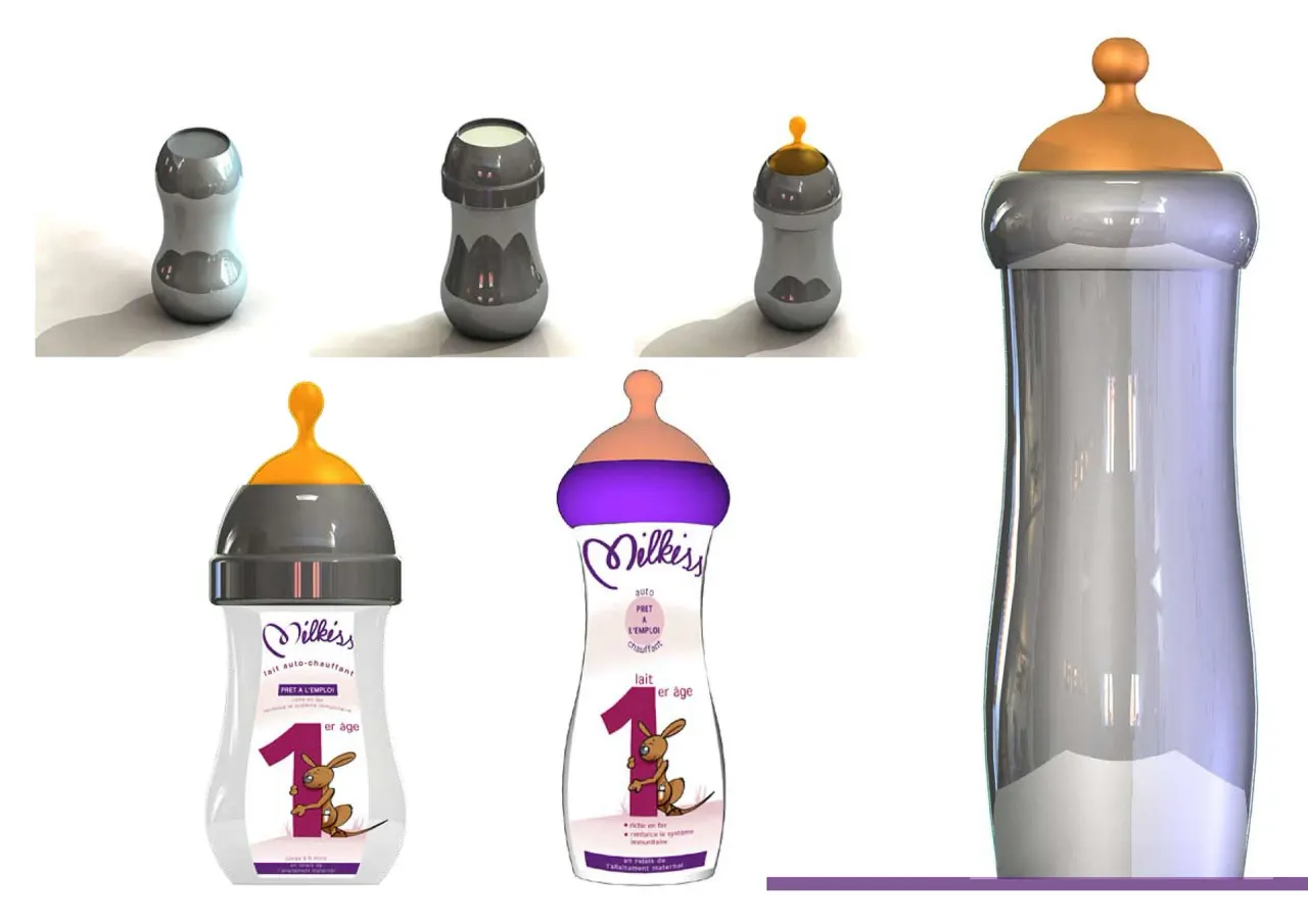 Milkiss - lait maternelle, packaging par Clément Calloud, image 4 sur 8