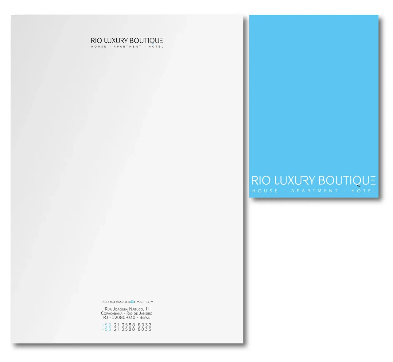 RIO LUXURY BOUTIQUE, graphisme et identité par Clément Calloud, image 5 sur 9