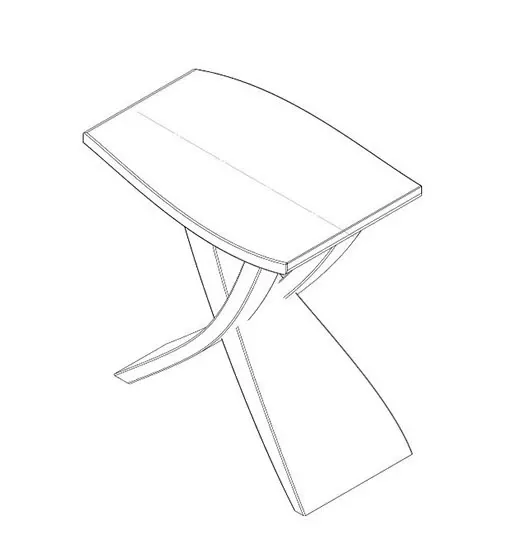 XY stool, mobilier par Clément Calloud, image 1 sur 5