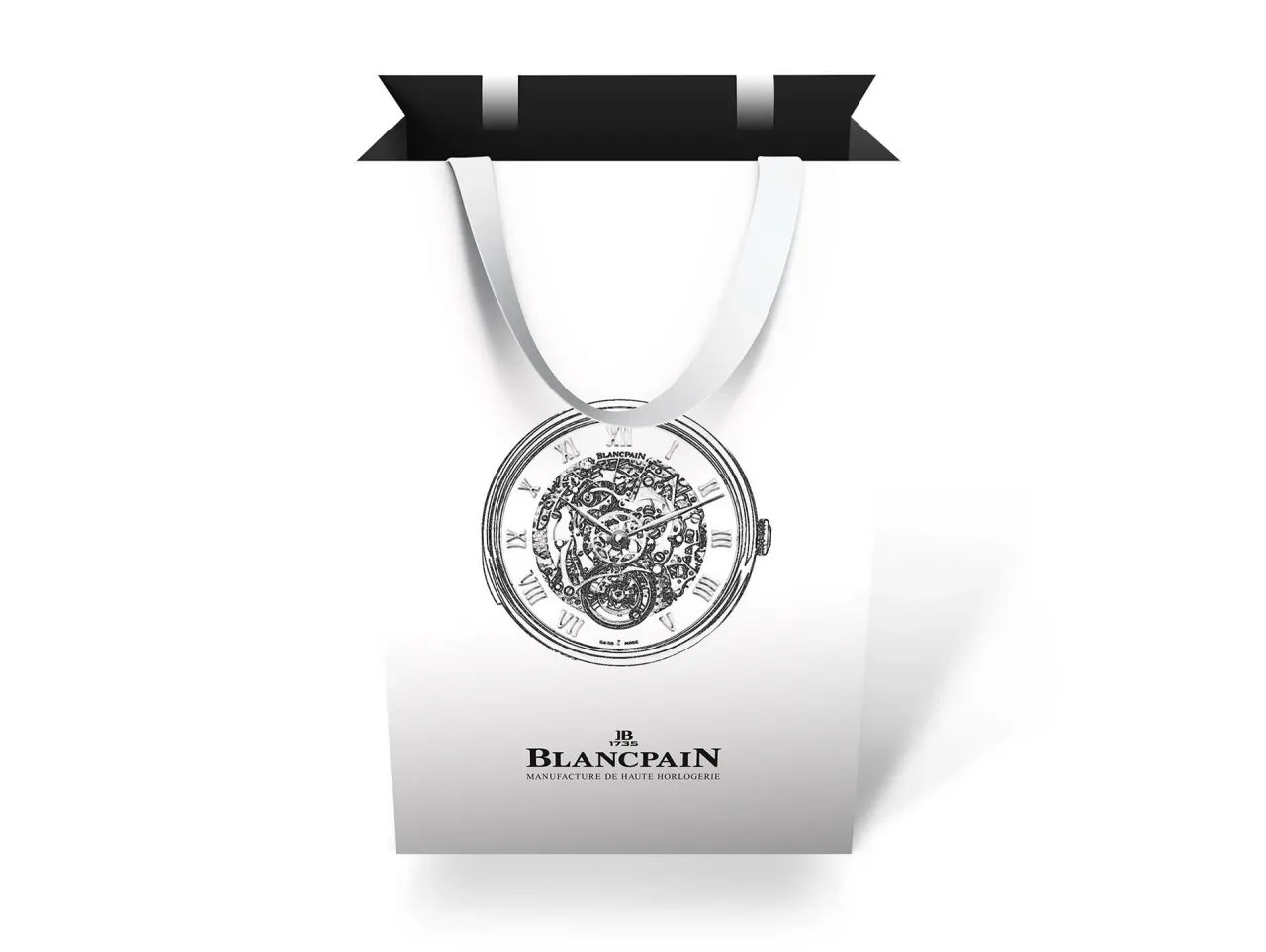 Blancpain paper bag, packaging par Clément Calloud, image 10 sur 10