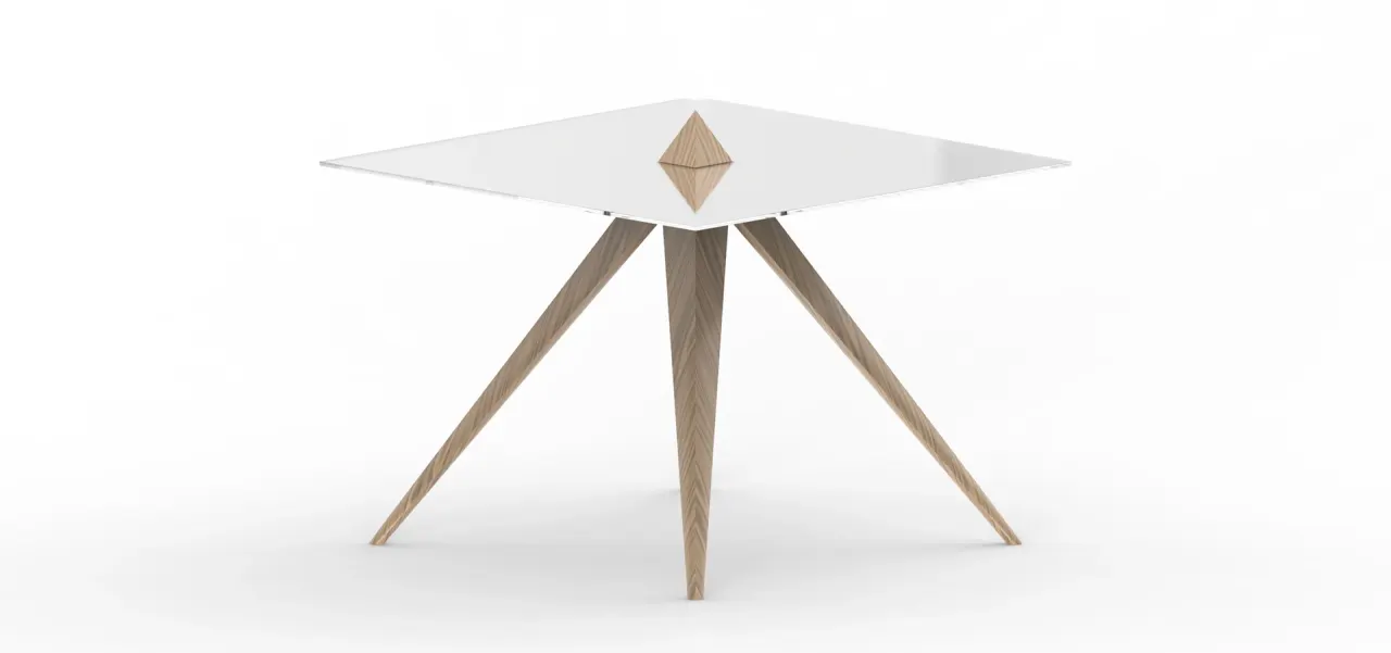 Pyramidal table, mobilier par Clément Calloud, image 3 sur 6