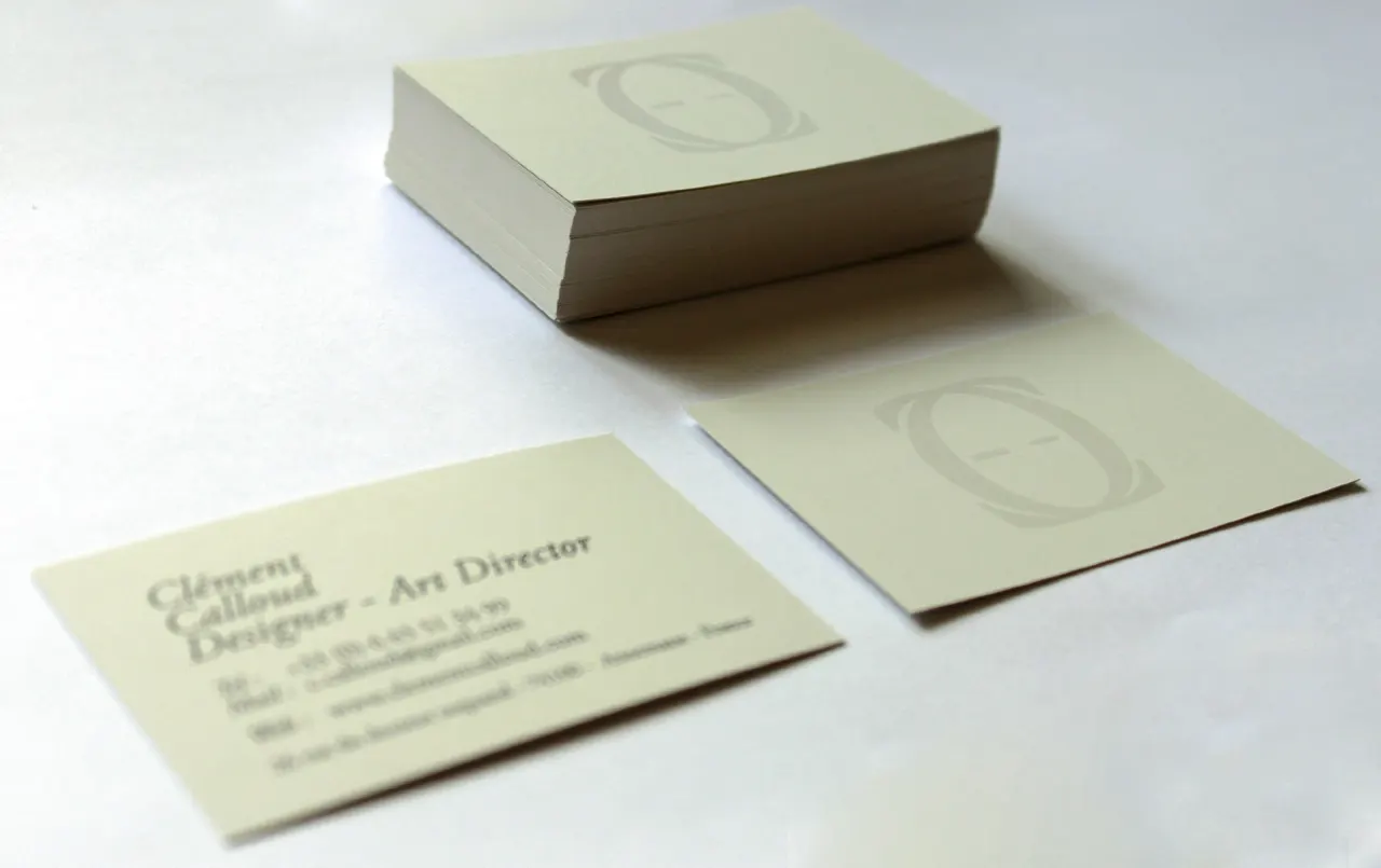 Visit Card, graphisme et identité par Clément Calloud, image 3 sur 3