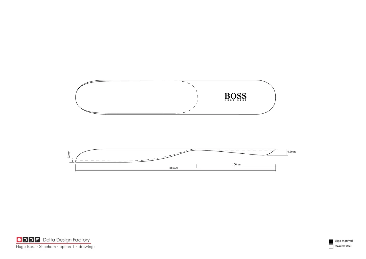 HB shoehorn, design produit par Clément Calloud, image 1 sur 9
