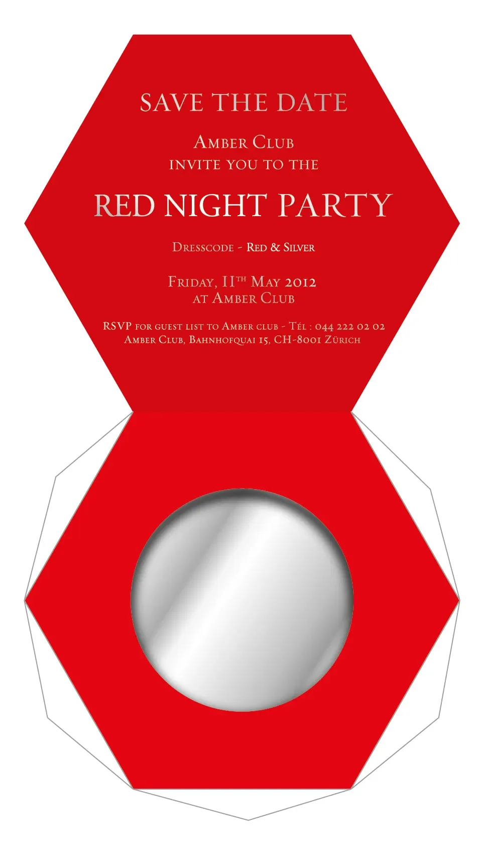 Invite for Red / Belvedere Event, packaging par Clément Calloud, image 3 sur 6