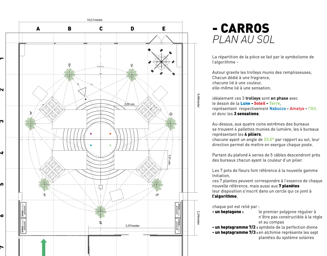 Stand et espace Nabucco - Carros par Clément Calloud