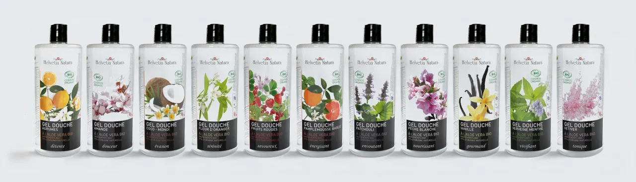 Helvetia Natura - Gel Douche, packaging par Clément Calloud, image 1 sur 11