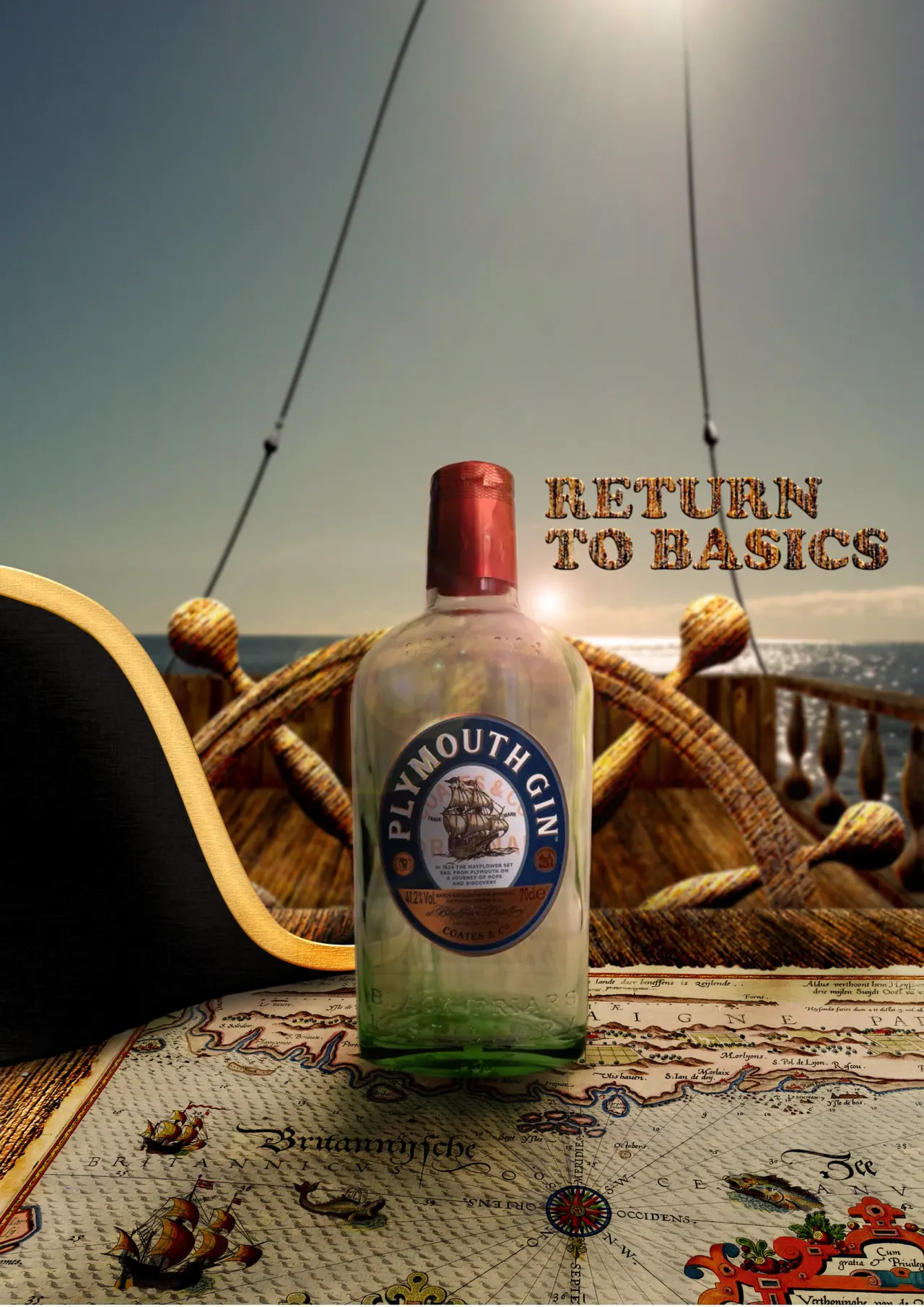 Plymouth Gin, graphisme et identité par Clément Calloud, image 2 sur 2