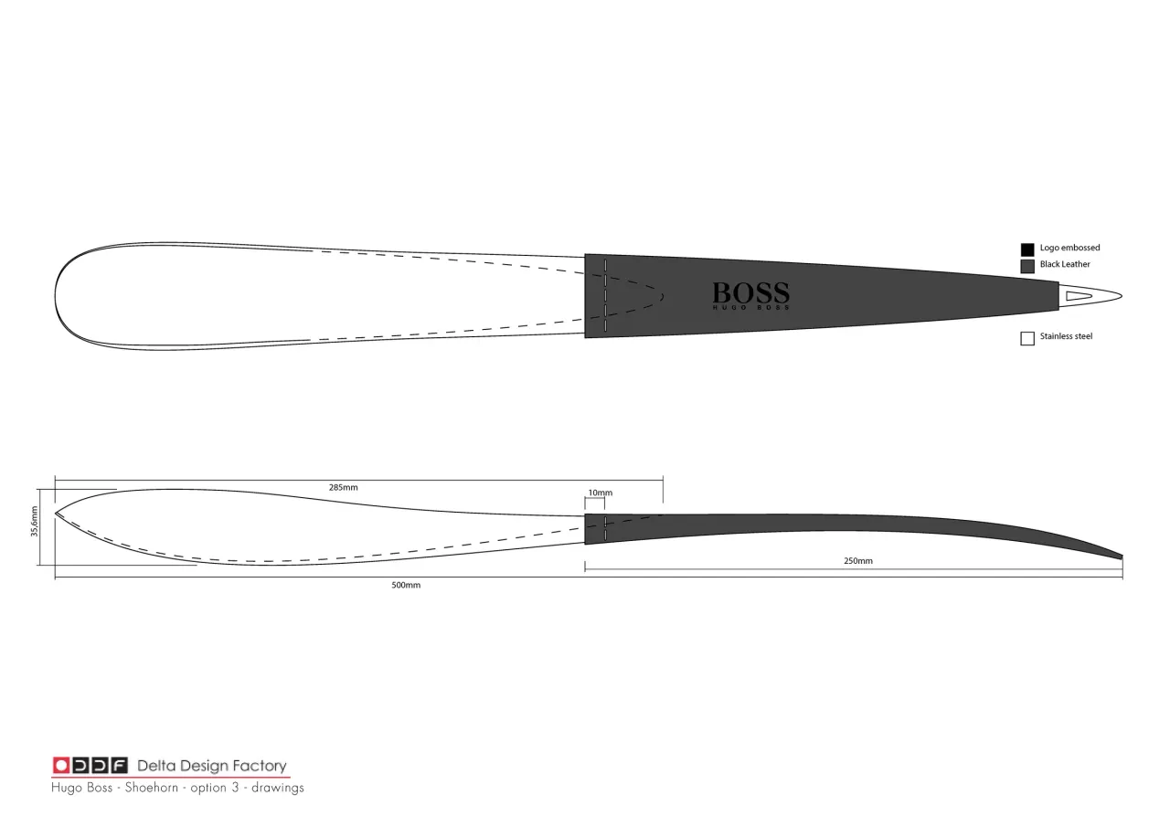 HB shoehorn, design produit par Clément Calloud, image 7 sur 9