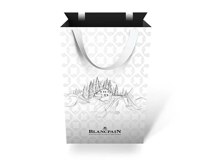 Blancpain paper bag, packaging par Clément Calloud, image 5 sur 10