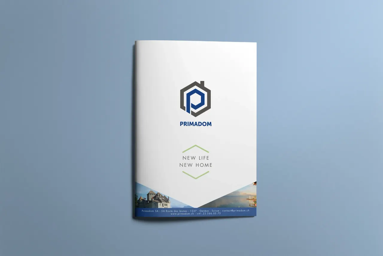 Brochure - PRIMADOM, graphisme et identité par Clément Calloud, image 1 sur 3