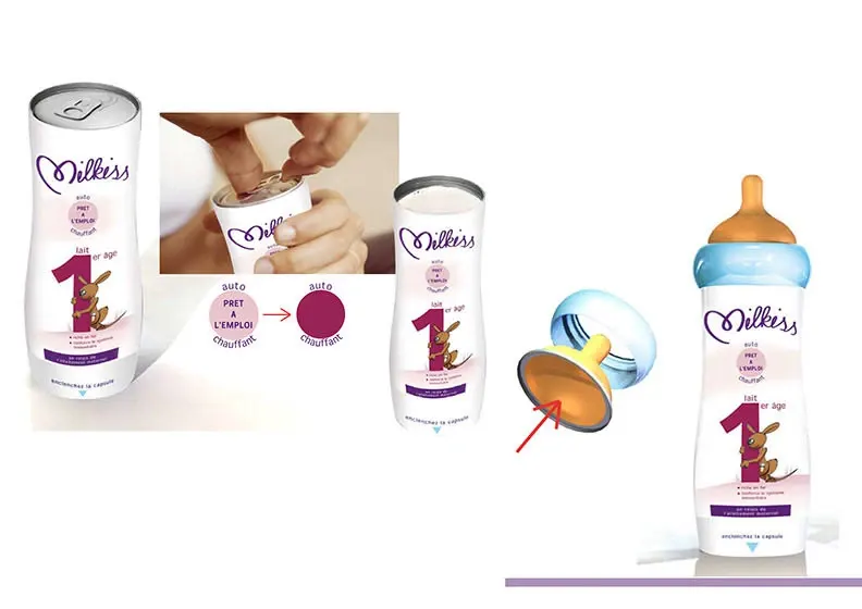 Milkiss - lait maternelle, packaging par Clément Calloud, image 7 sur 8