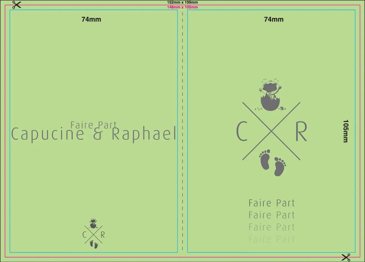 Birth announcements, graphisme et identité par Clément Calloud, image 9 sur 15