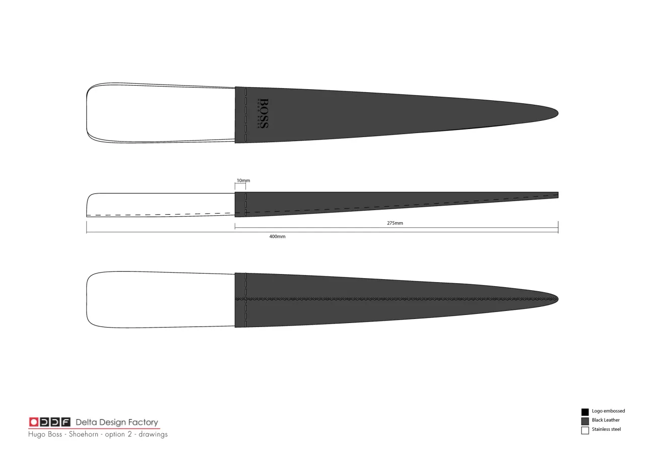 HB shoehorn, design produit par Clément Calloud, image 4 sur 9