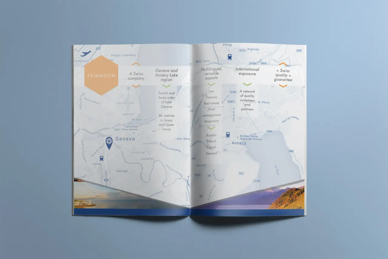 Brochure - PRIMADOM, graphisme et identité par Clément Calloud, image 2 sur 3