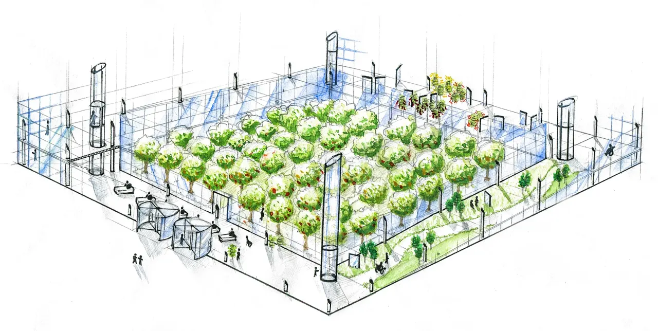 Plein Champs, diploma project., stand et espace par Clément Calloud, image 6 sur 16