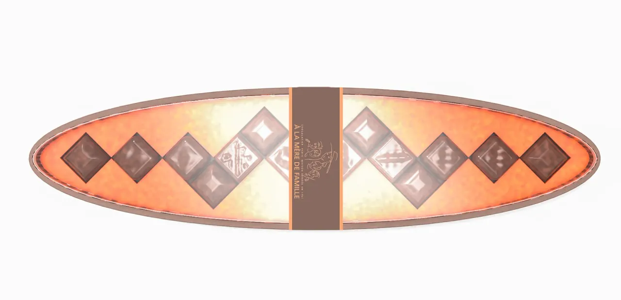 Boîte de chocolat, packaging par Clément Calloud, image 7 sur 9