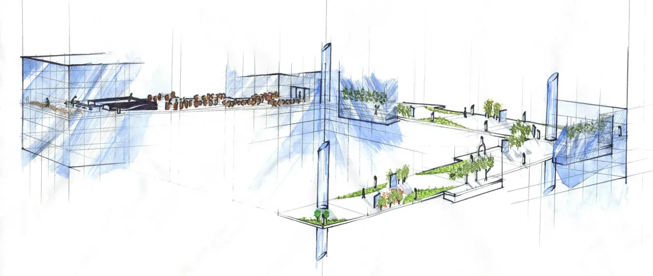 Plein Champs, diploma project., stand et espace par Clément Calloud, image 4 sur 16