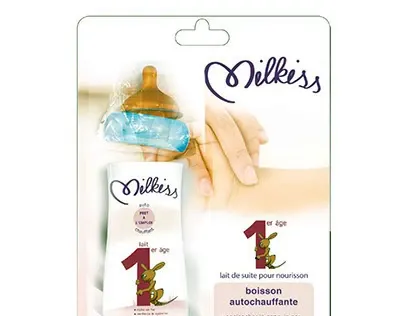 Packaging Milkiss - lait maternelle par Clément Calloud