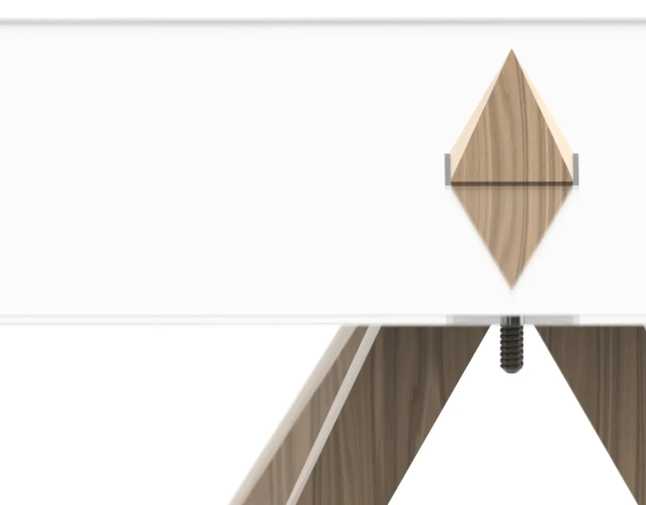 Mobilier Pyramidal table par Clément Calloud